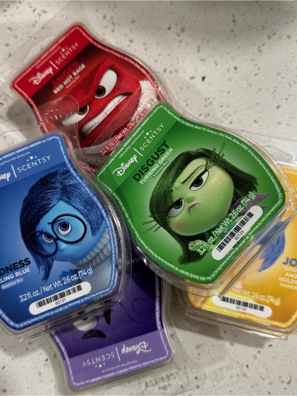 Disney Inside Out Scentsy Wax Bar 5pk